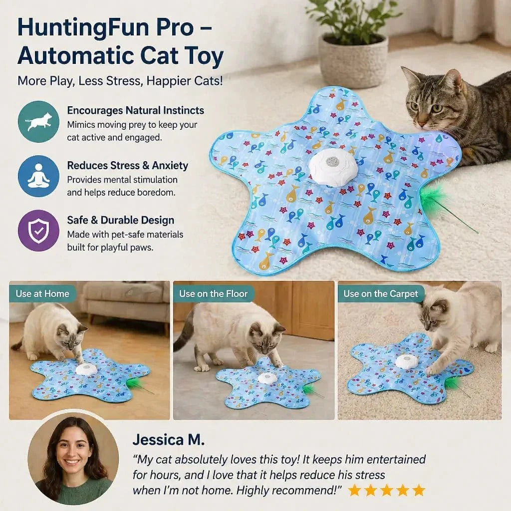 HuntPad Pro™ Automatic Cat Toy
