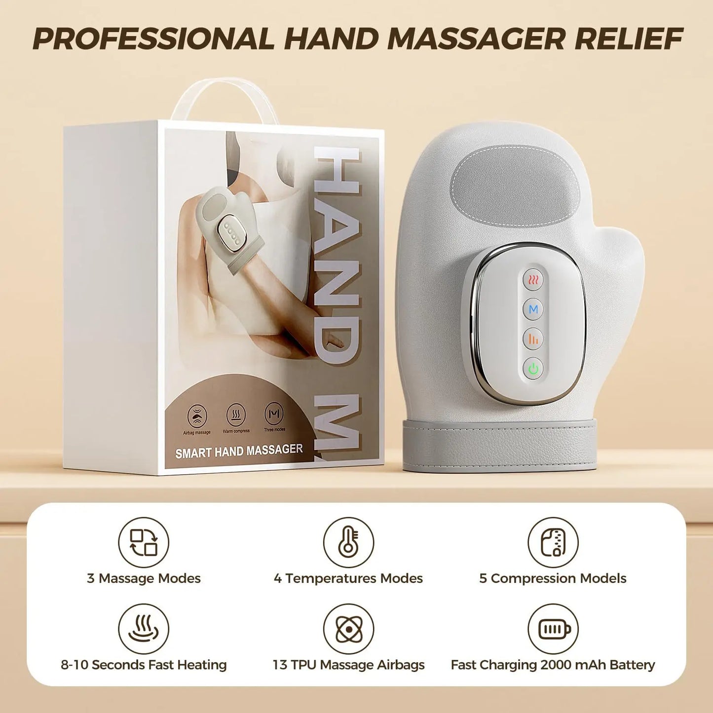 Lusamira™ Electric Hand Massager with Air Compression