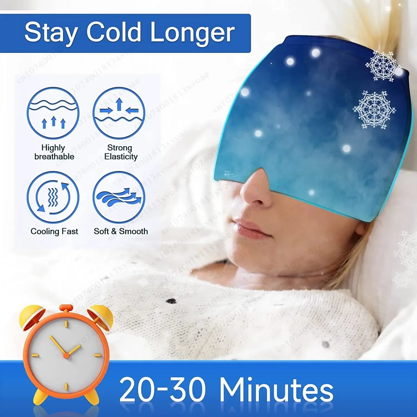 Lusamira™ Hot & Cold Migraine Relief Cap