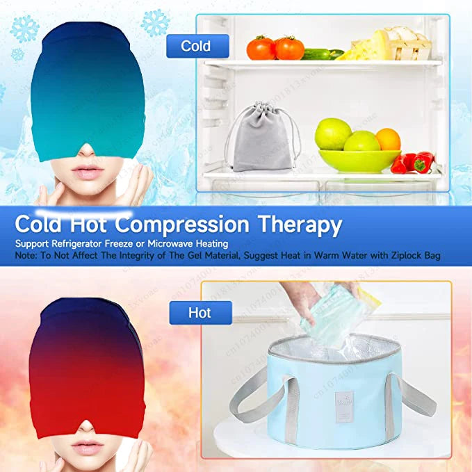 Lusamira™ Hot & Cold Migraine Relief Cap